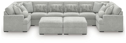 Cuddle Plush 10-Piece Sectional