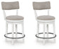 Ashley Express - Robbinsdale UPH Swivel Barstool (2/CN)