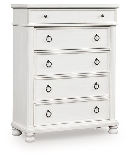 Rowlenstown Five Drawer Chest