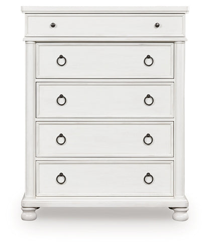 Rowlenstown Five Drawer Chest