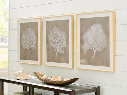 Ashley Express - Hendridge Wall Art Set (3/CN)