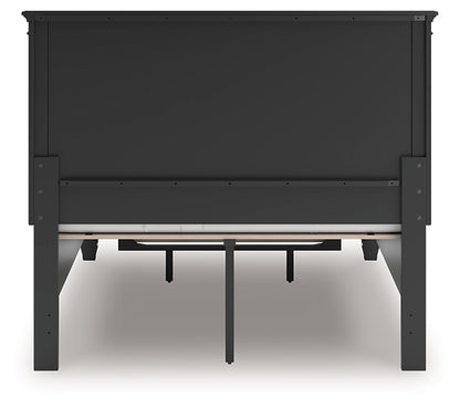 Lanolee Full Panel Storage Bed