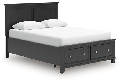 Lanolee Queen Panel Storage Bed
