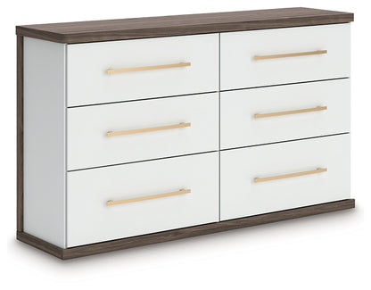 Kendanport Six Drawer Dresser