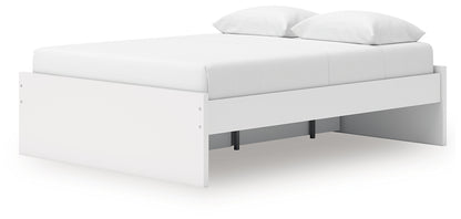 Ashley Express - Onita Queen Platform Bed with 1 Side Storage