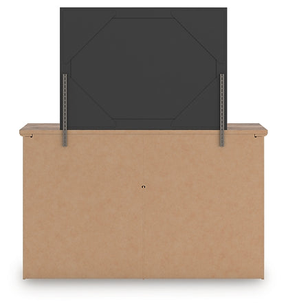 Rusticott Dresser and Mirror