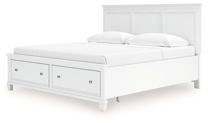 Fortman King Panel Storage Bed