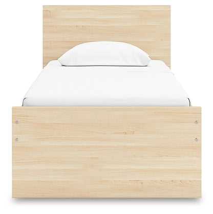 Ashley Express - Onita Twin Panel Platform Bed with 1 Side Storage