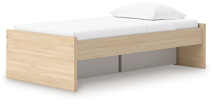 Ashley Express - Onita Twin Platform Bed with 1 Side Storage