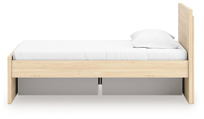 Ashley Express - Onita Twin Panel Platform Bed with 1 Side Storage