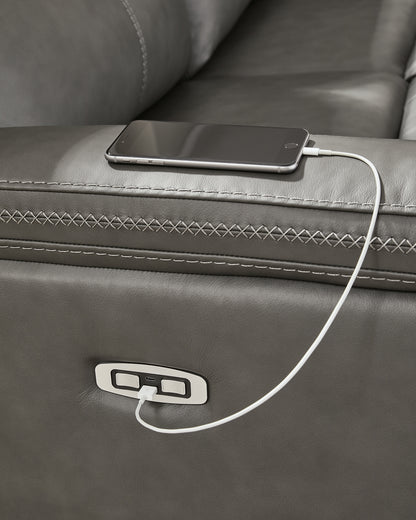 Bleckley 6-Piece Power Reclining Sectional