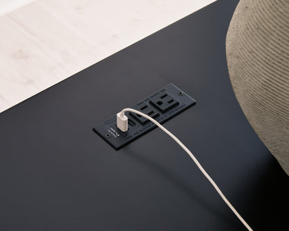 Kallari Credenza with Desk Return