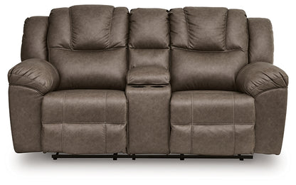 Lowilla DBL Rec Loveseat w/Console