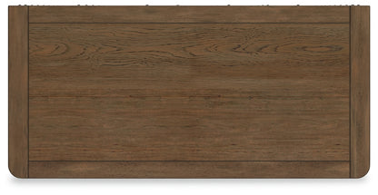 Cabalynn King Panel Bed with Storage with Mirrored Dresser and Chest