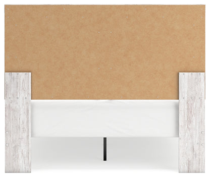 Cayboni Queen Panel Bed with Mirrored Dresser, Chest and Nightstand