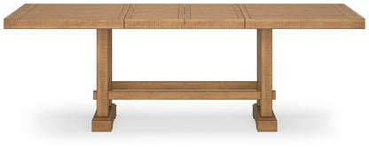 Havonplane Counter Height Dining Table and 4 Barstools