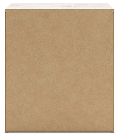 Lawroy Queen Panel Bed with Storage, Dresser, Mirror and Nightstand