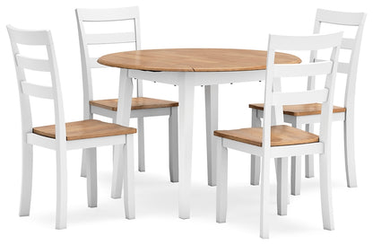 Ashley Express - Gesthaven Dining Table and 4 Chairs