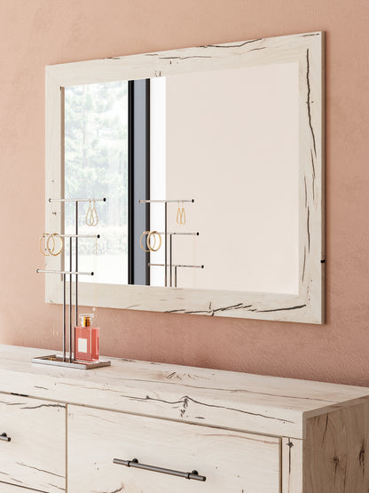 Lawroy Queen Panel Bed, Dresser, Mirror, Chest and Nightstand