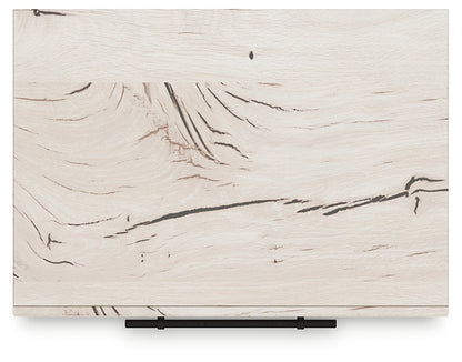 Lawroy Queen Panel Headboard with Mirrored Dresser and Nightstand