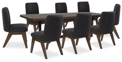 Dilenno Dining Table and 8 Chairs