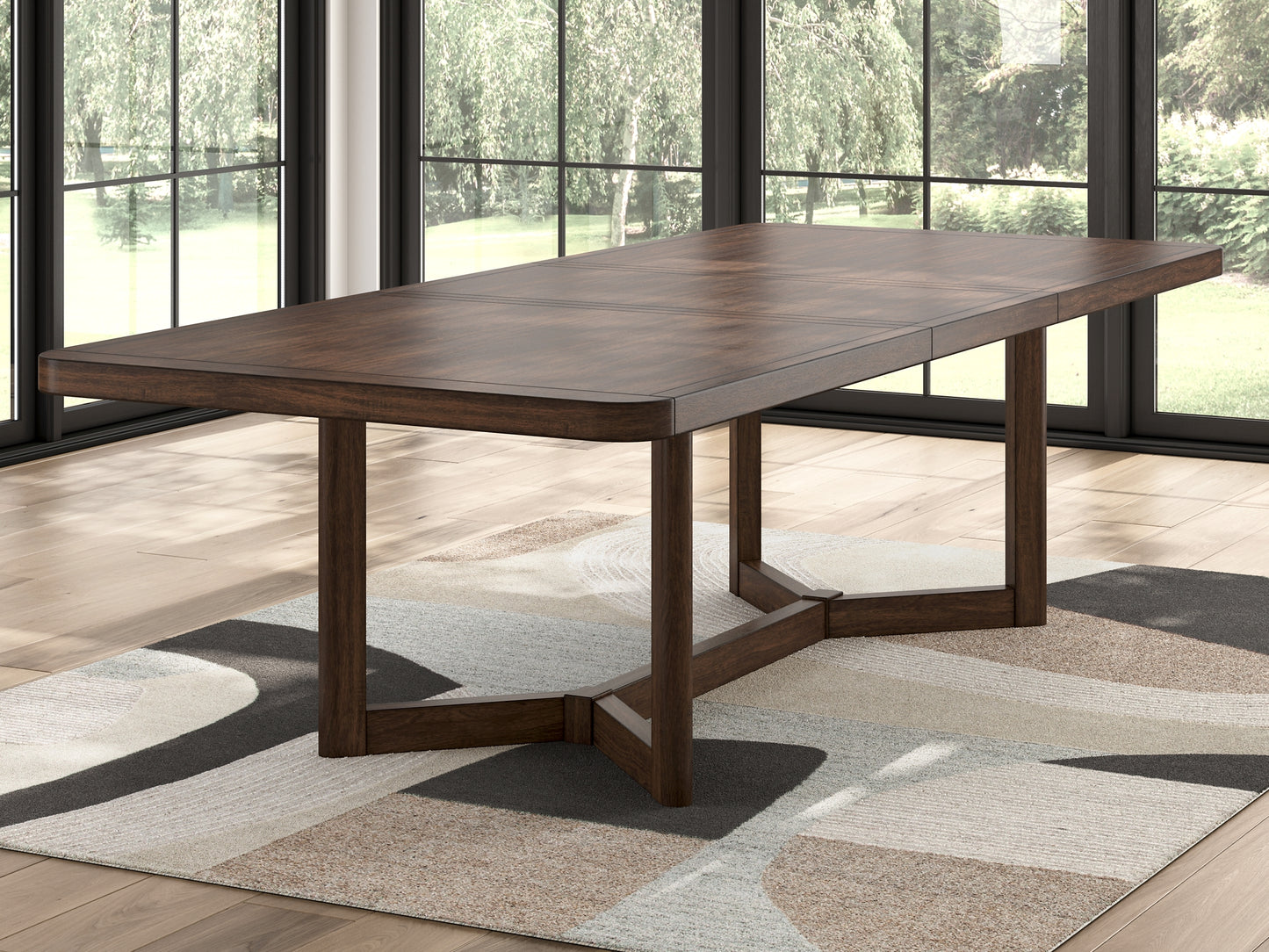 Dilenno Dining Table and 6 Chairs
