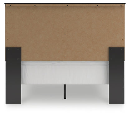 Maribel Queen Panel Bed with Mirrored Dresser, Chest and Nightstand