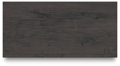 Fraluna King Panel Bed with Mirrored Dresser, Chest and Nightstand