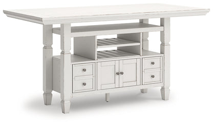 Robbinsdale Counter Height Dining Table and 6 Barstools