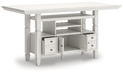 Robbinsdale Counter Height Dining Table and 6 Barstools