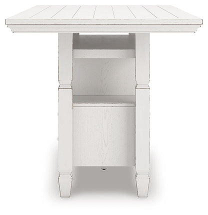 Robbinsdale Counter Height Dining Table and 6 Barstools