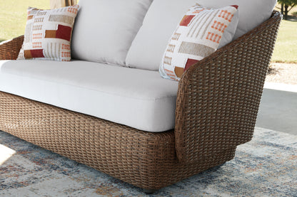 Double Point Love/Swivel Chairs Set (3/CN)