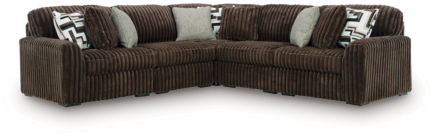 Midnight-Madness 5-Piece Sectional