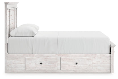 Makidern Queen Panel Storage Bed