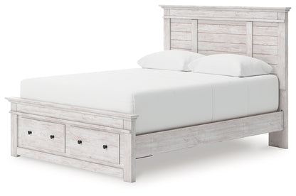Makidern Queen Panel Storage Bed