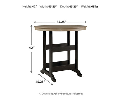 Ashley Express - Fairen Trail Round Bar Table w/UMB OPT