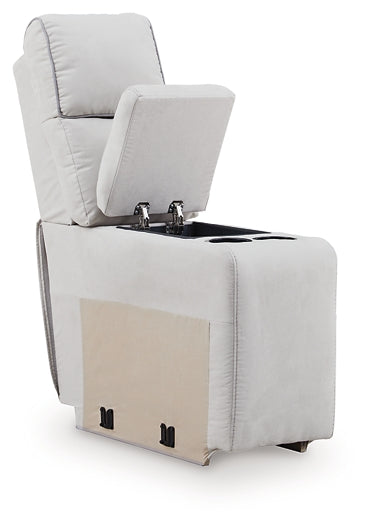 Social Pointe 7-Piece Reclining Sectional with Storage Consoles