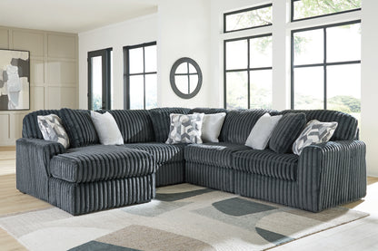 Midnight-Madness 5-Piece Sectional with Chaise
