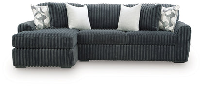 Midnight-Madness 2-Piece Sectional Sofa Chaise