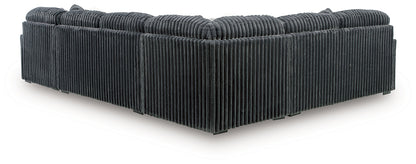 Midnight-Madness 4-Piece Sectional with Chaise