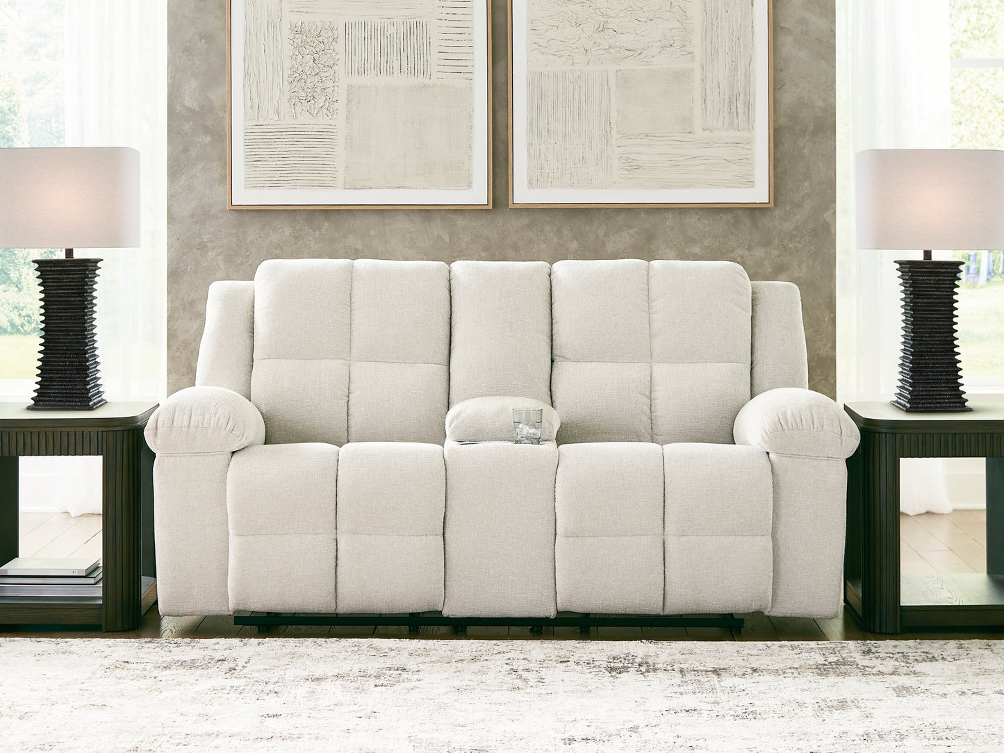 Orlen DBL Rec Loveseat w/Console