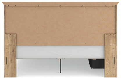 Makidern King Panel Storage Bed