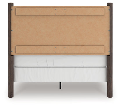 Pamytta Queen Panel Bed, Dresser and Mirror