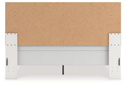 Zuraleus King Upholstered Panel Bed, Dresser, Mirror and Nightstand