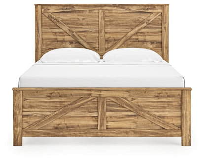 Maystonna King Crossbuck Panel Bed