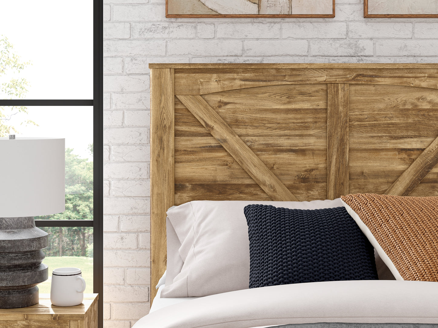 Ashley Express - Maystonna Queen Crossbuck Panel Bed