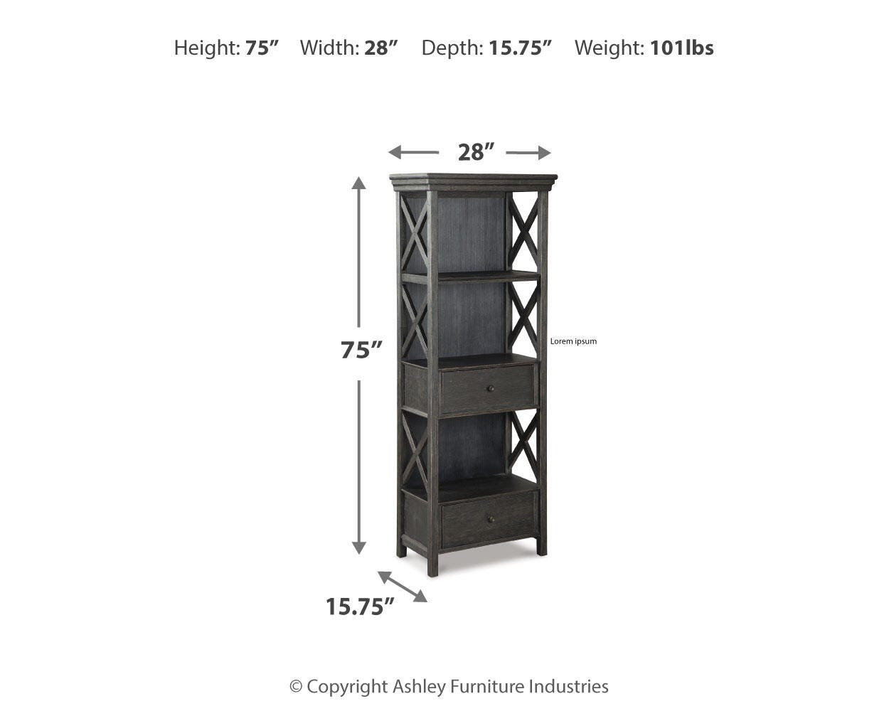 Ashley Express - Tyler Creek Display Cabinet
