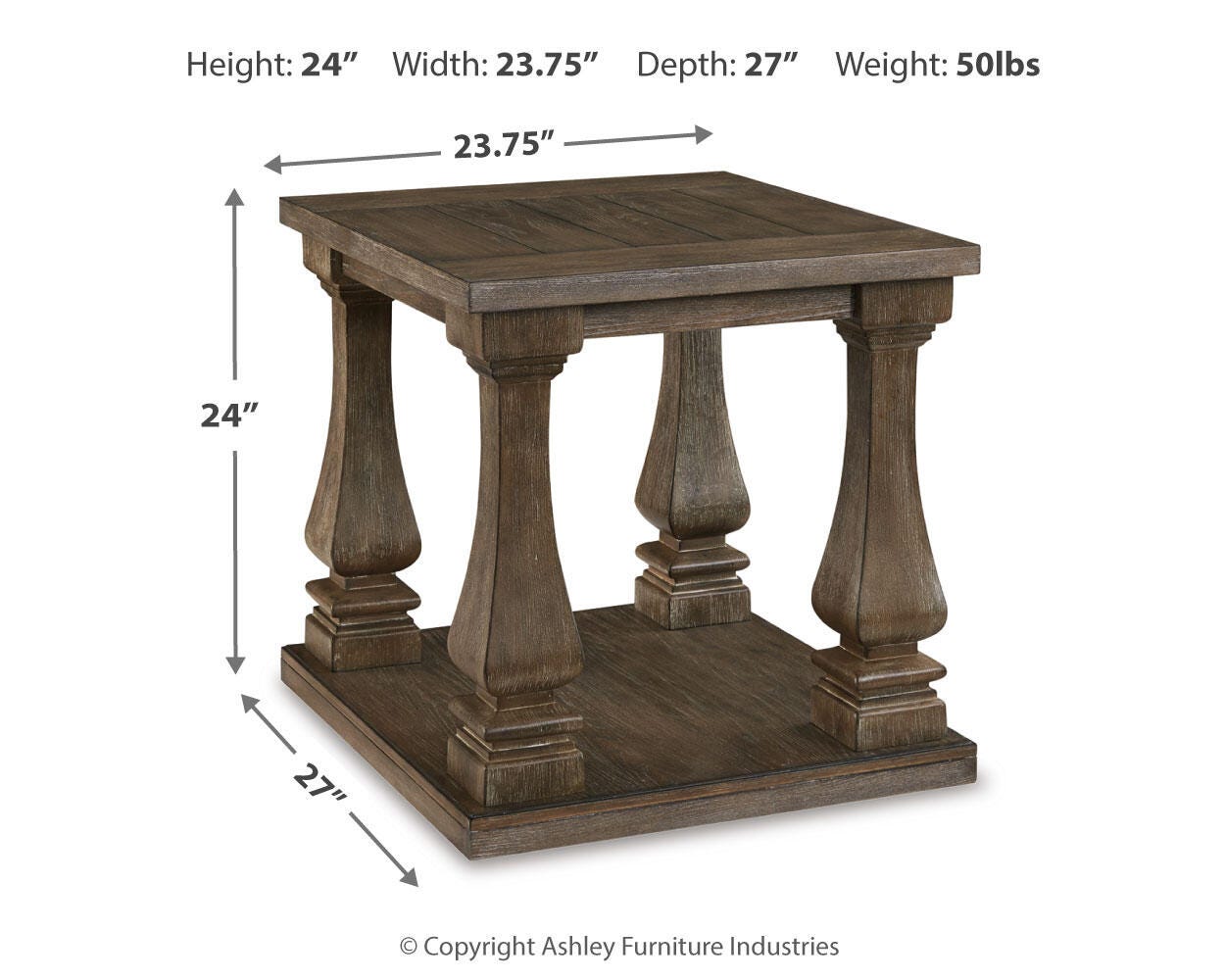 Ashley Express - Johnelle Rectangular End Table