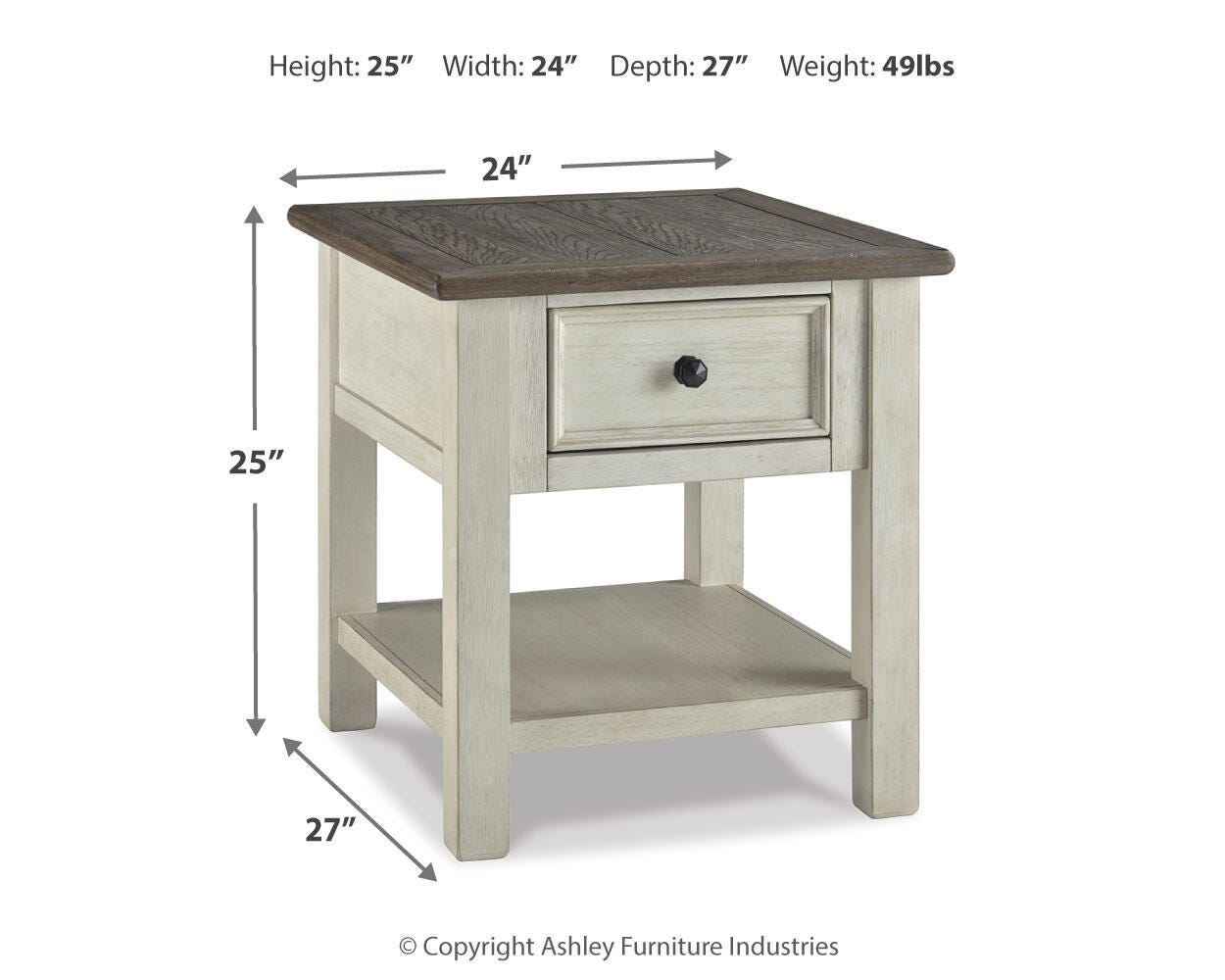 Ashley Express - Bolanburg Rectangular End Table
