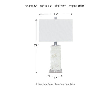 Ashley Express - Malise Alabaster Table Lamp (1/CN)